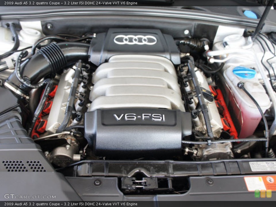 3.2 Liter FSI DOHC 24-Valve VVT V6 Engine for the 2009 Audi A5 #56095379