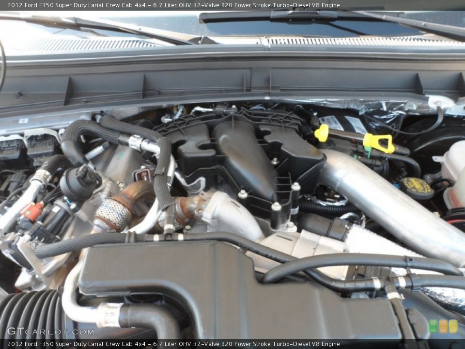 6.7 Liter OHV 32-Valve B20 Power Stroke Turbo-Diesel V8 Engine for the 2012 Ford F350 Super Duty #56095619