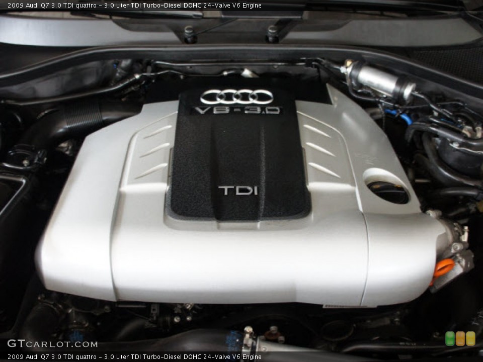 3.0 Liter TDI Turbo-Diesel DOHC 24-Valve V6 Engine for the 2009 Audi Q7 #56095916