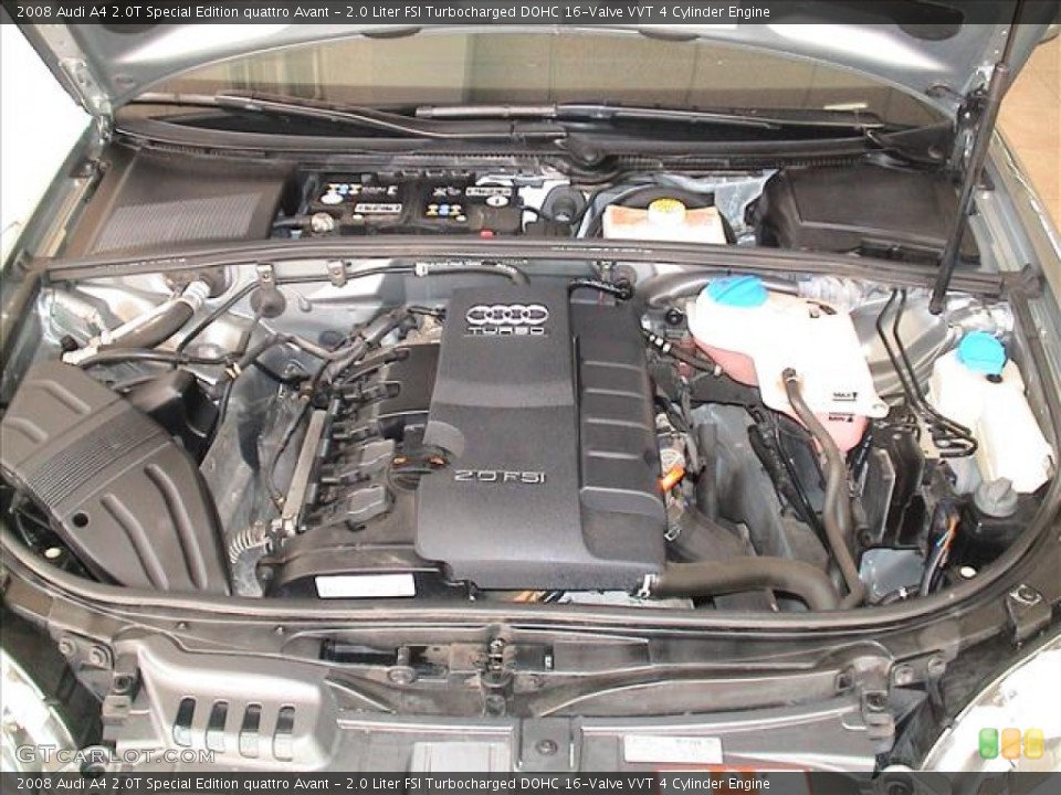 2.0 Liter FSI Turbocharged DOHC 16-Valve VVT 4 Cylinder Engine for the 2008 Audi A4 #56097494