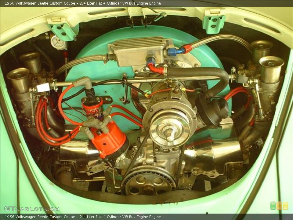 2.4 Liter Flat 4 Cylinder VW Bus Engine 1966 Volkswagen Beetle Engine