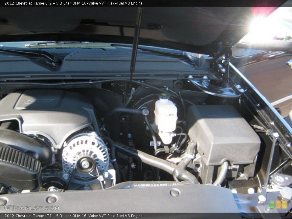5.3 Liter OHV 16-Valve VVT Flex-Fuel V8 Engine for the 2012 Chevrolet Tahoe #56107820