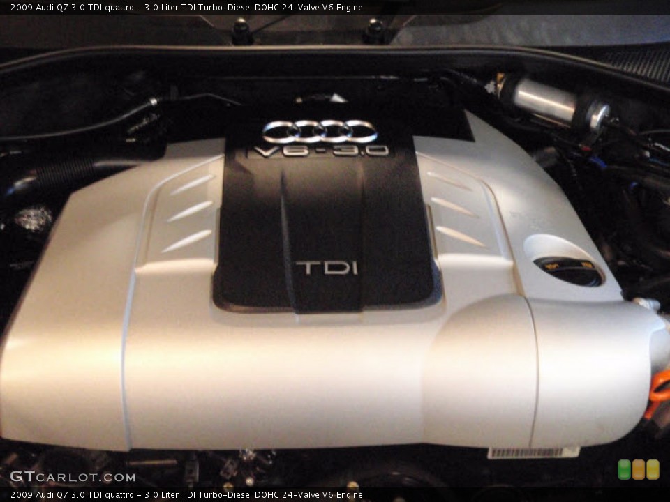 3.0 Liter TDI Turbo-Diesel DOHC 24-Valve V6 Engine for the 2009 Audi Q7 #56110976