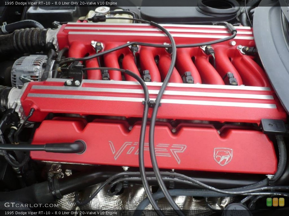 8.0 Liter OHV 20-Valve V10 Engine for the 1995 Dodge Viper #56114204