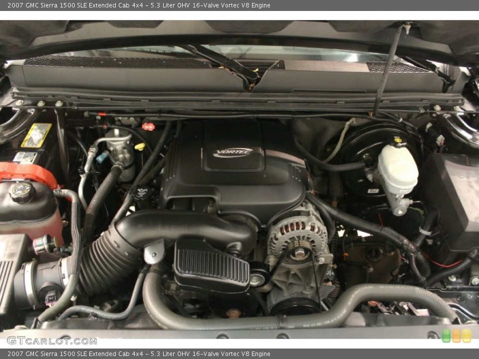 5.3 Liter OHV 16-Valve Vortec V8 Engine for the 2007 GMC Sierra 1500 #56115021