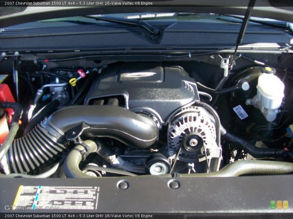 5.3 Liter OHV 16-Valve Vortec V8 Engine for the 2007 Chevrolet Suburban #56118032
