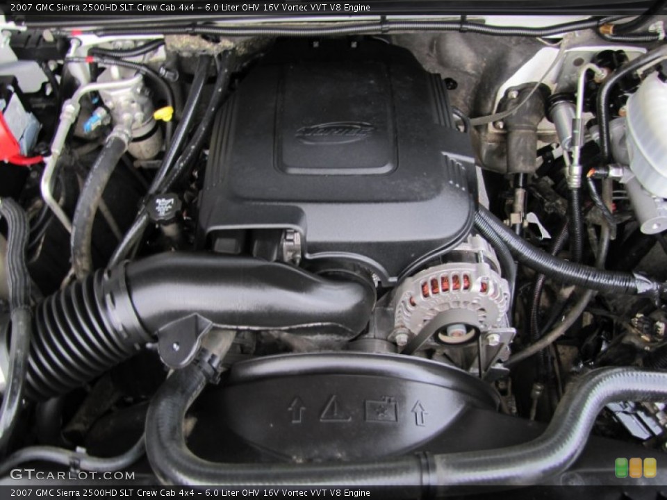 6.0 Liter OHV 16V Vortec VVT V8 Engine for the 2007 GMC Sierra 2500HD #56119279
