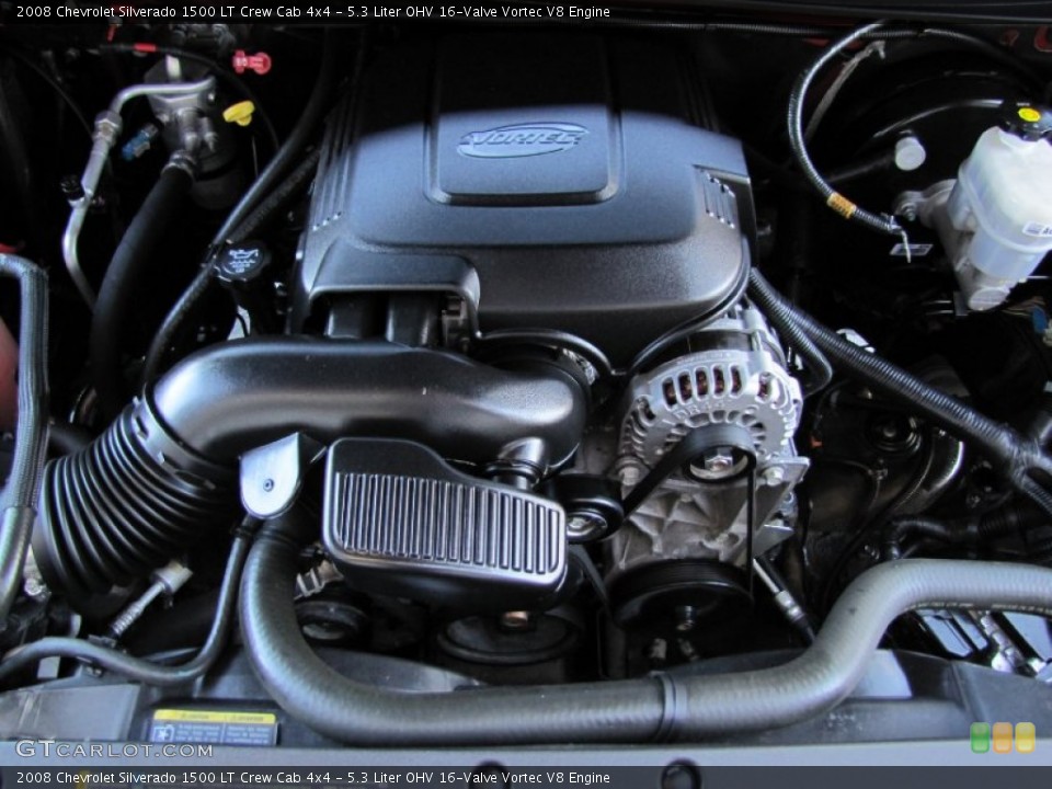 5.3 Liter OHV 16-Valve Vortec V8 Engine for the 2008 Chevrolet Silverado 1500 #56119883