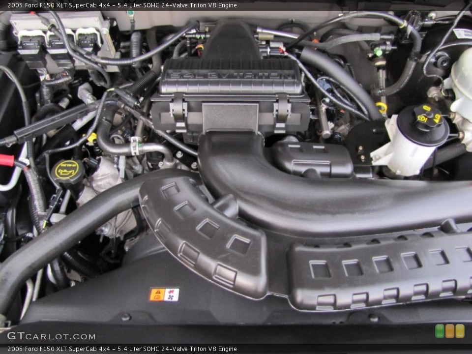 5.4 Liter SOHC 24-Valve Triton V8 Engine for the 2005 Ford F150 #56120171