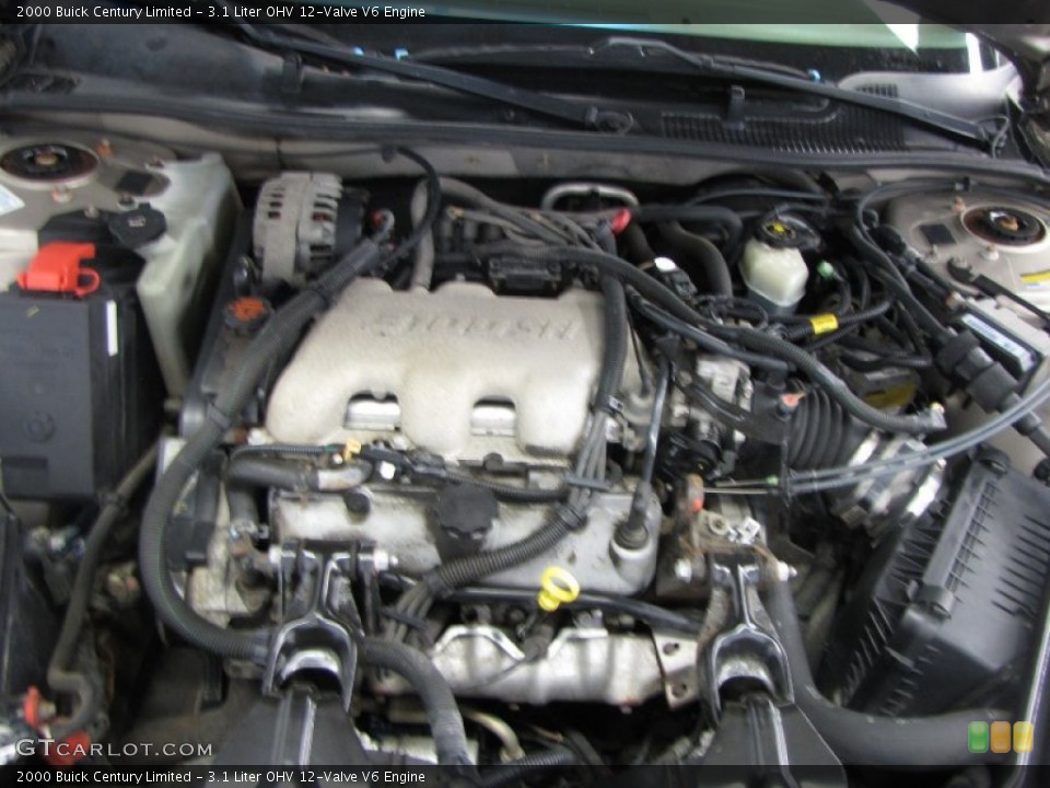 3.1 Liter OHV 12-Valve V6 Engine for the 2000 Buick Century #56124082