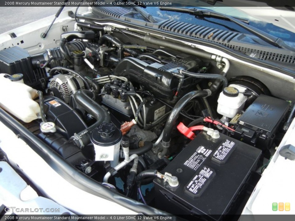 4.0 Liter SOHC 12 Valve V6 Engine for the 2008 Mercury Mountaineer #56124101