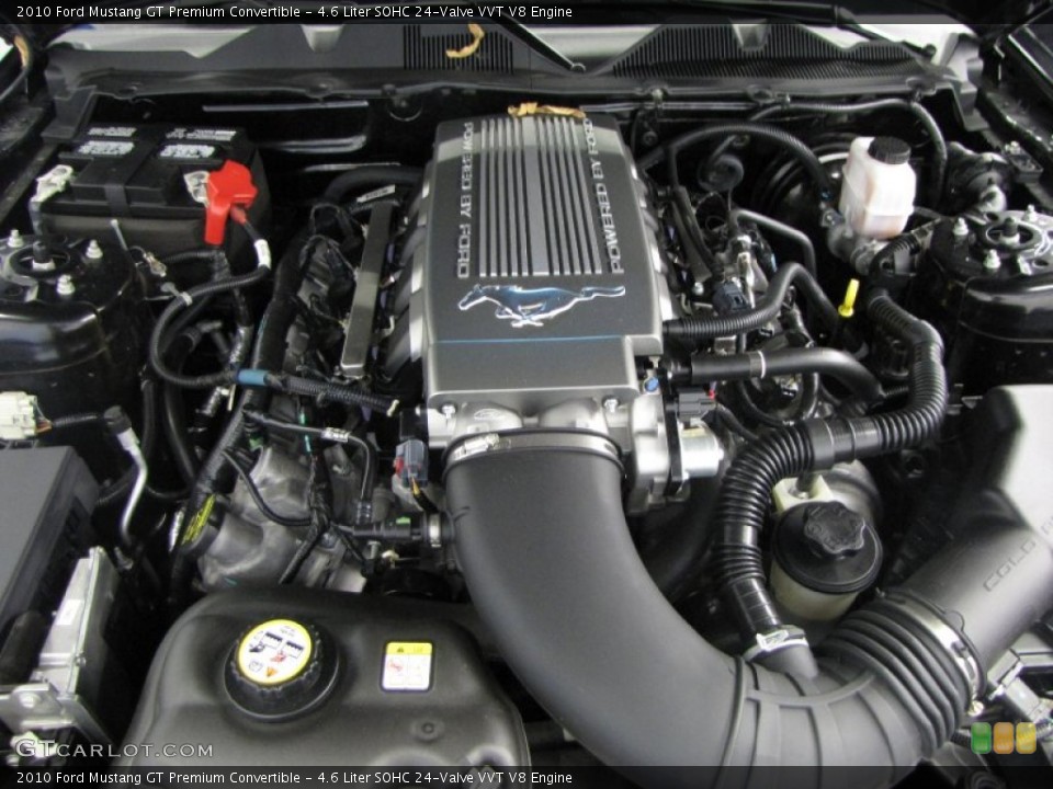 4.6 Liter SOHC 24-Valve VVT V8 Engine for the 2010 Ford Mustang #56124772