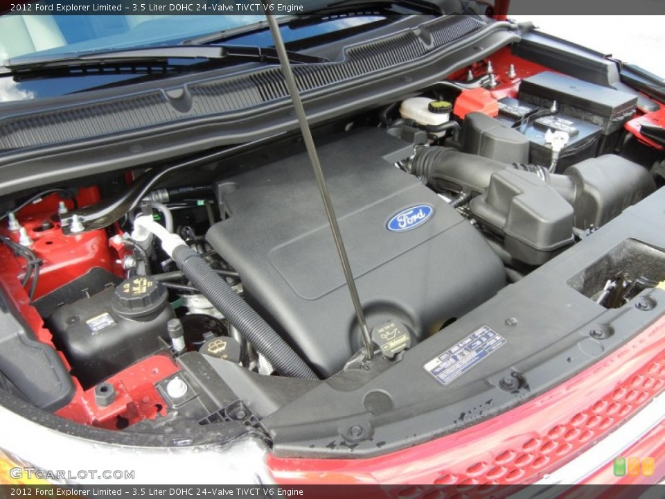 3.5 Liter DOHC 24-Valve TiVCT V6 Engine for the 2012 Ford Explorer #56125700