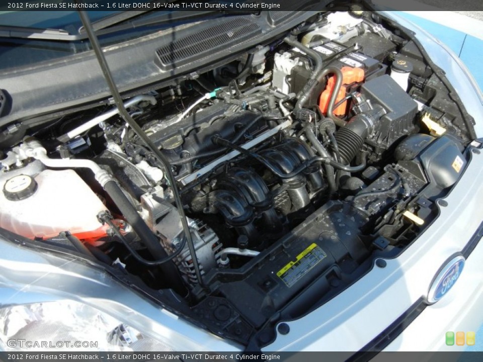 1.6 Liter DOHC 16-Valve Ti-VCT Duratec 4 Cylinder Engine for the 2012 Ford Fiesta #56125967