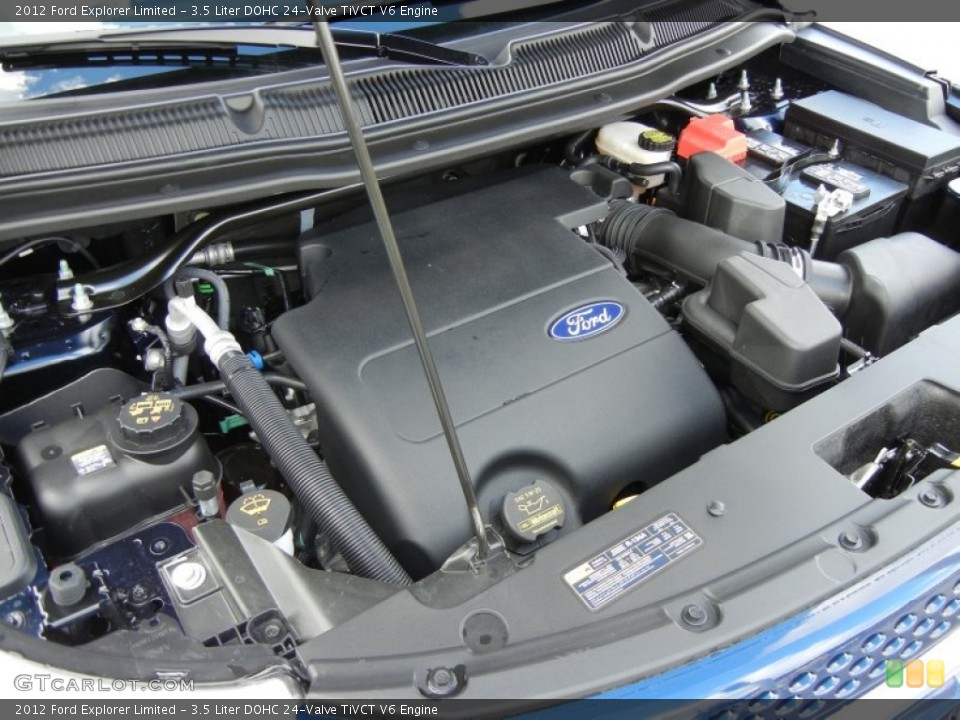 3.5 Liter DOHC 24-Valve TiVCT V6 Engine for the 2012 Ford Explorer #56126978