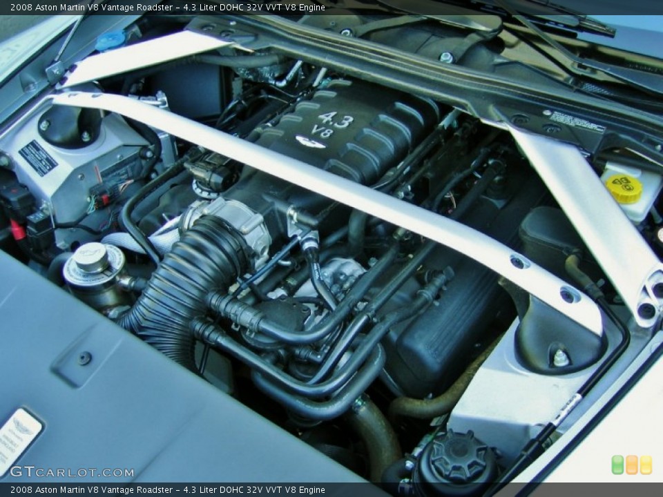 4.3 Liter DOHC 32V VVT V8 Engine for the 2008 Aston Martin V8 Vantage #56129342