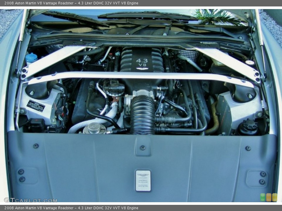 4.3 Liter DOHC 32V VVT V8 Engine for the 2008 Aston Martin V8 Vantage #56129350