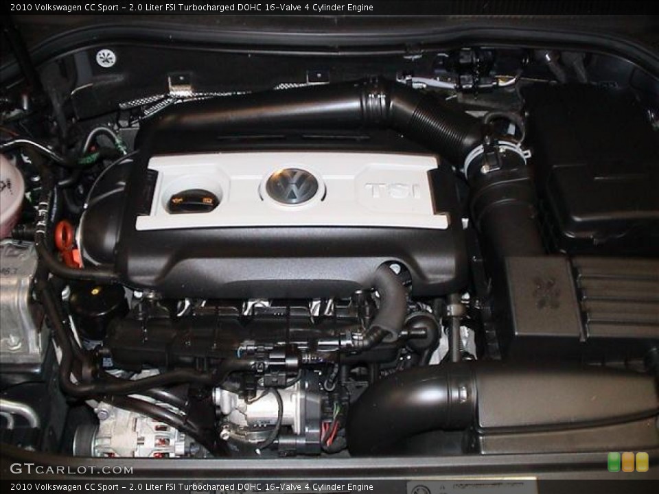 2.0 Liter FSI Turbocharged DOHC 16-Valve 4 Cylinder Engine for the 2010 Volkswagen CC #56131069