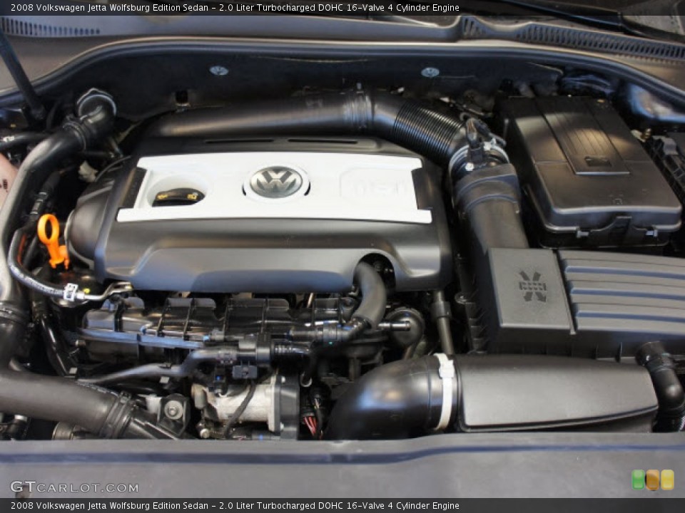 2.0 Liter Turbocharged DOHC 16-Valve 4 Cylinder Engine for the 2008 Volkswagen Jetta #56131352