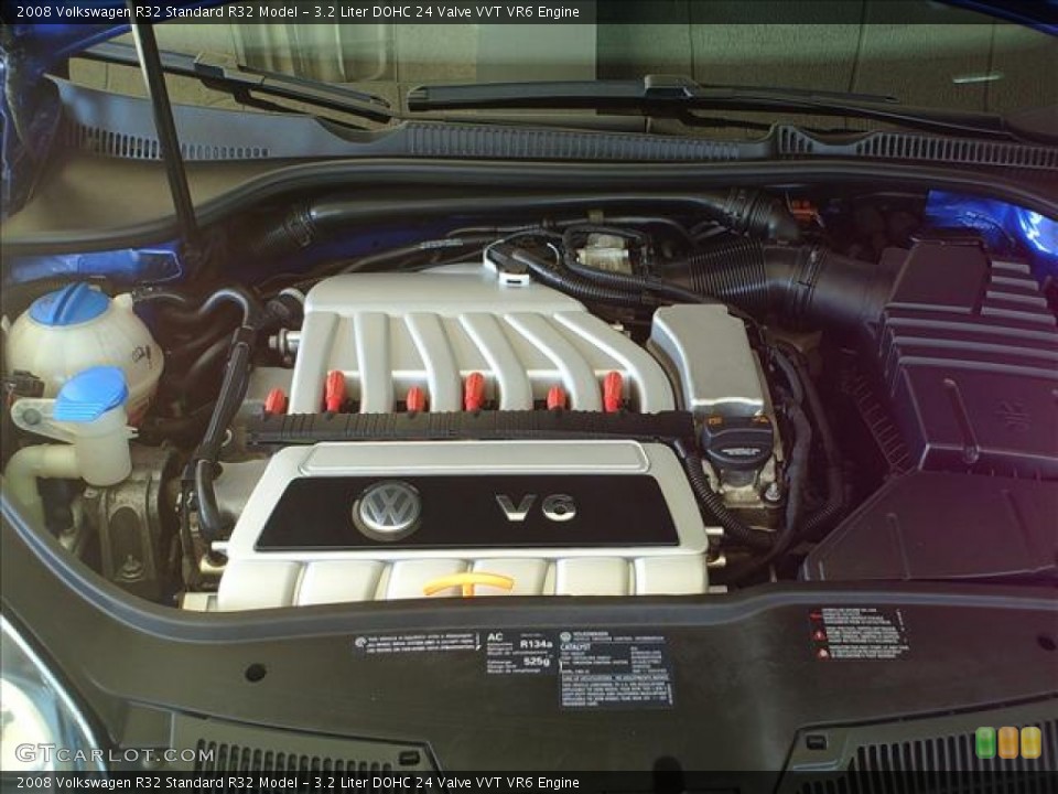3.2 Liter DOHC 24 Valve VVT VR6 Engine for the 2008 Volkswagen R32 #56131439