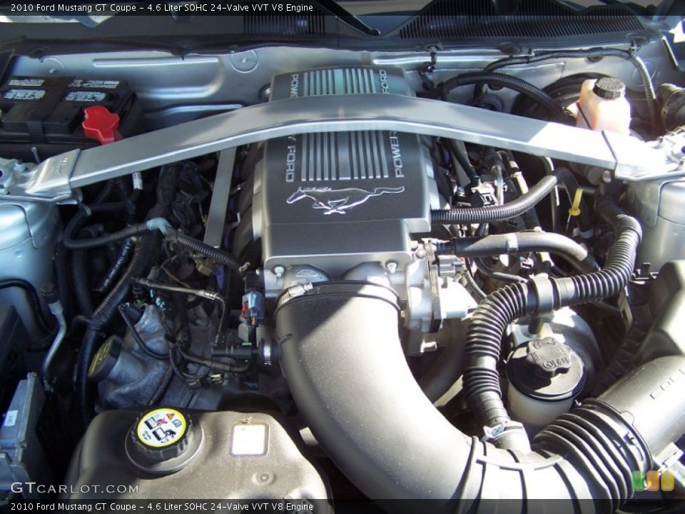4.6 Liter SOHC 24-Valve VVT V8 Engine for the 2010 Ford Mustang #56135879