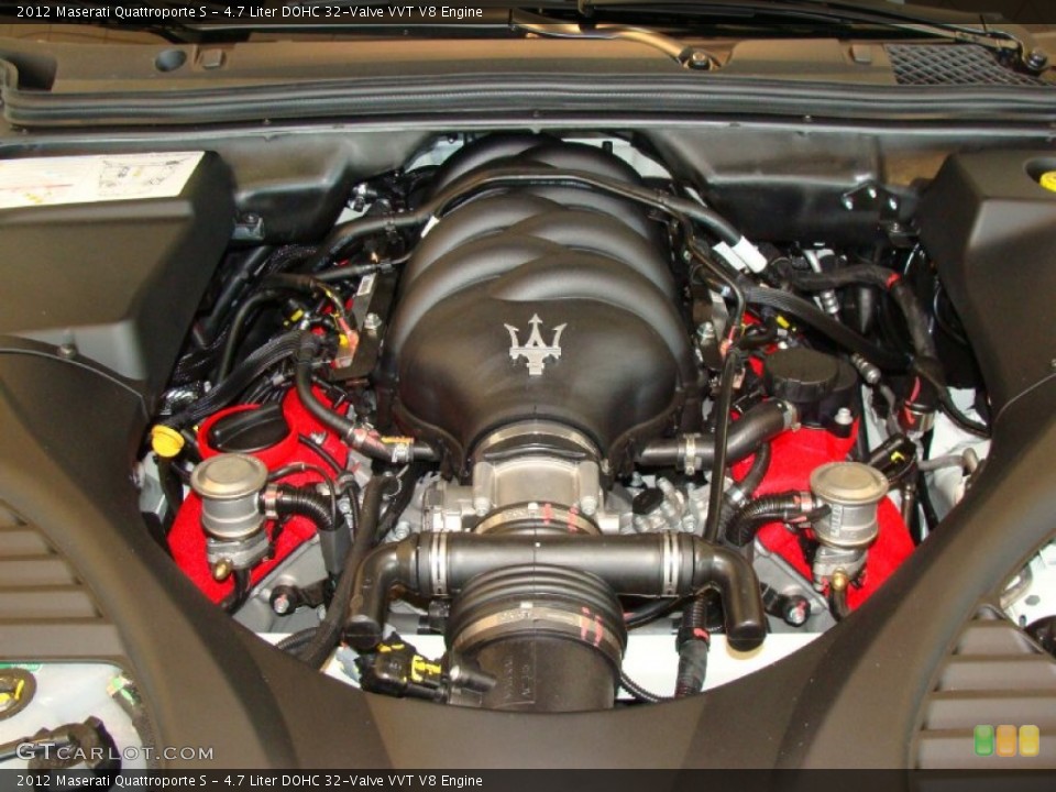 4.7 Liter DOHC 32-Valve VVT V8 Engine for the 2012 Maserati Quattroporte #56136902