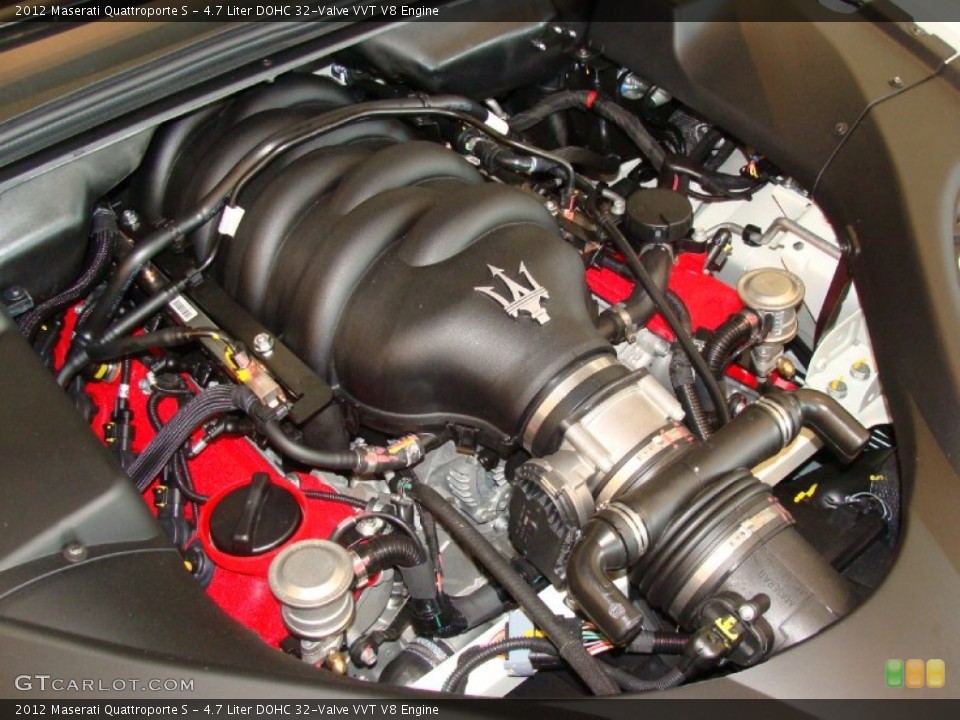 4.7 Liter DOHC 32-Valve VVT V8 Engine for the 2012 Maserati Quattroporte #56136911