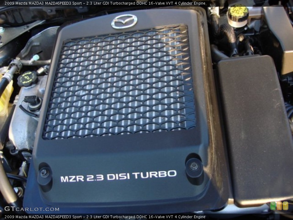 2.3 Liter GDI Turbocharged DOHC 16-Valve VVT 4 Cylinder Engine for the 2009 Mazda MAZDA3 #56139170