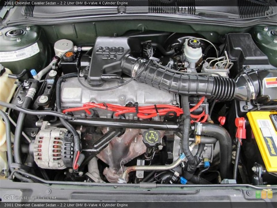 2.2 Liter OHV 8-Valve 4 Cylinder Engine for the 2001 Chevrolet Cavalier #56144240