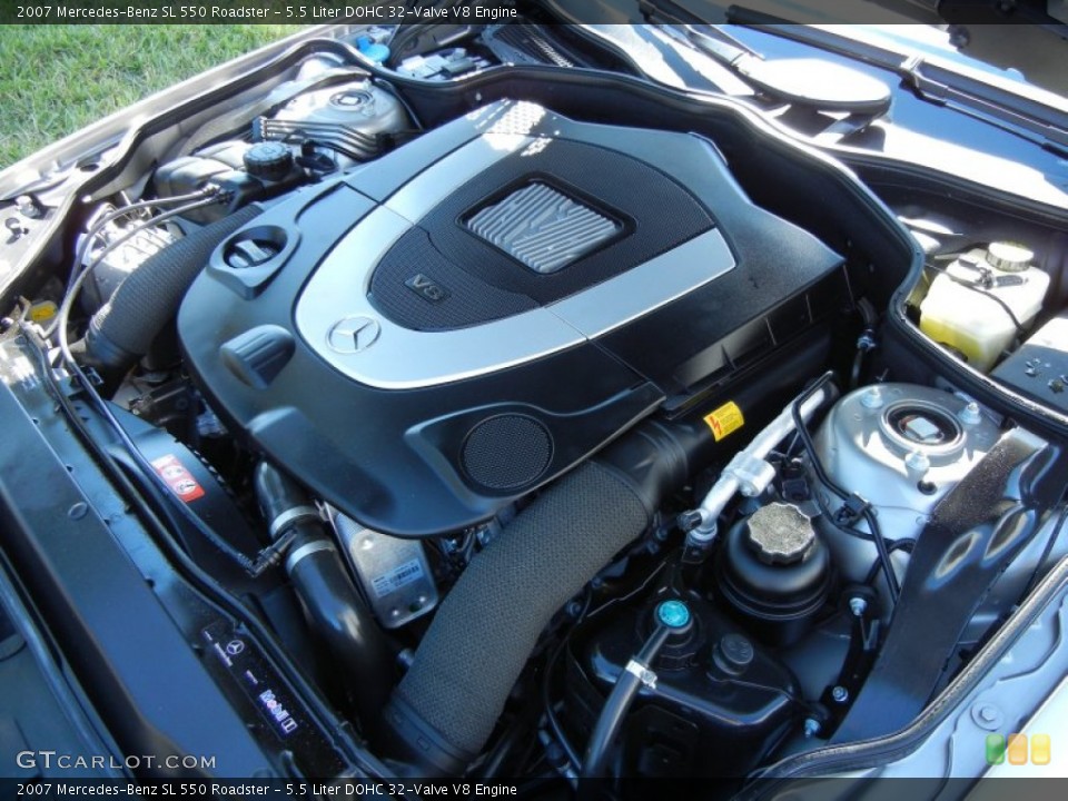 5.5 Liter DOHC 32-Valve V8 Engine for the 2007 Mercedes-Benz SL #56160941