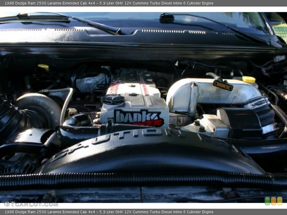 5.9 Liter OHV 12V Cummins Turbo Diesel Inline 6 Cylinder Engine for the 1998 Dodge Ram 2500 #56174432