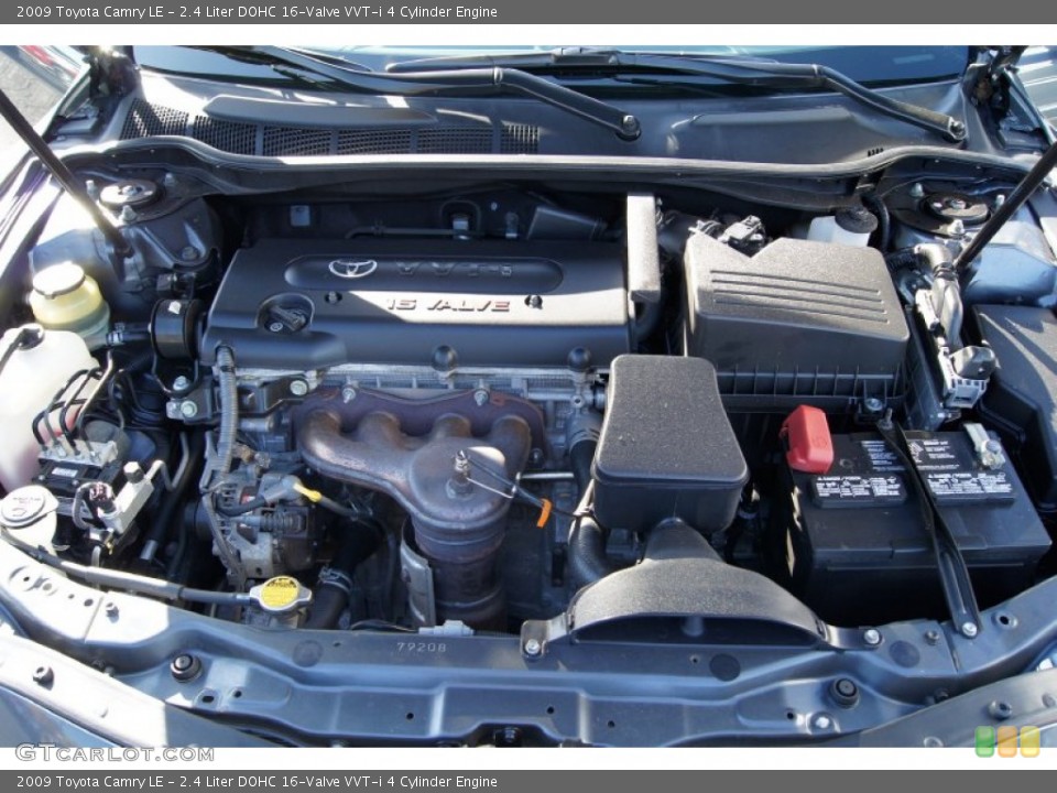 2.4 Liter DOHC 16-Valve VVT-i 4 Cylinder Engine for the 2009 Toyota Camry #56177717