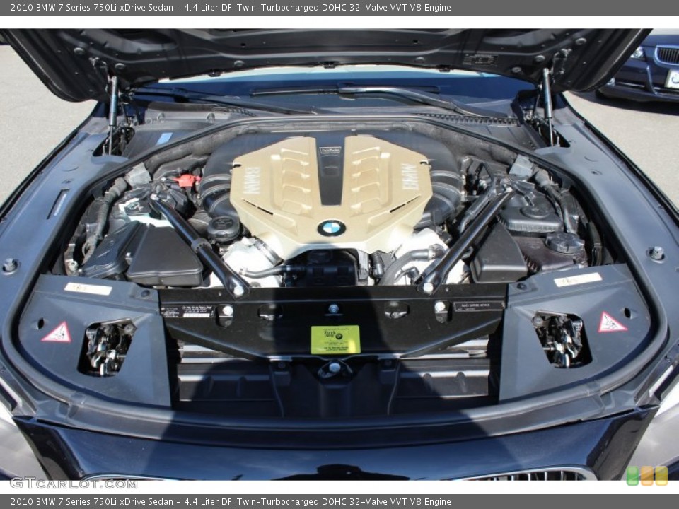 4.4 Liter DFI Twin-Turbocharged DOHC 32-Valve VVT V8 Engine for the 2010 BMW 7 Series #56185133