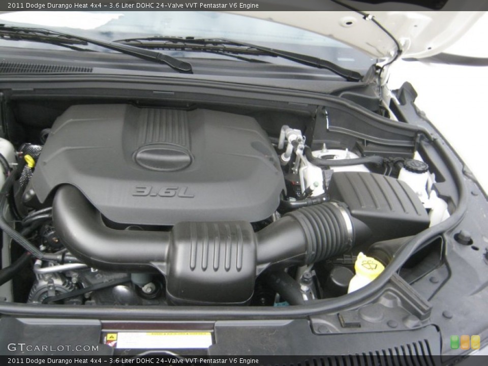 3.6 Liter DOHC 24-Valve VVT Pentastar V6 Engine for the 2011 Dodge Durango #56199586