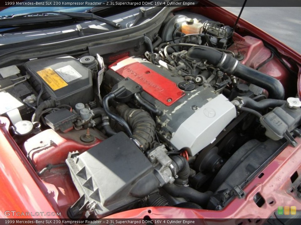 2.3L Supercharged DOHC 16V 4 Cylinder Engine for the 1999 Mercedes-Benz SLK #56208395