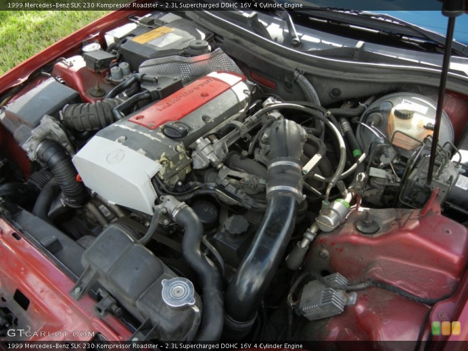 2.3L Supercharged DOHC 16V 4 Cylinder Engine for the 1999 Mercedes-Benz SLK #56208404