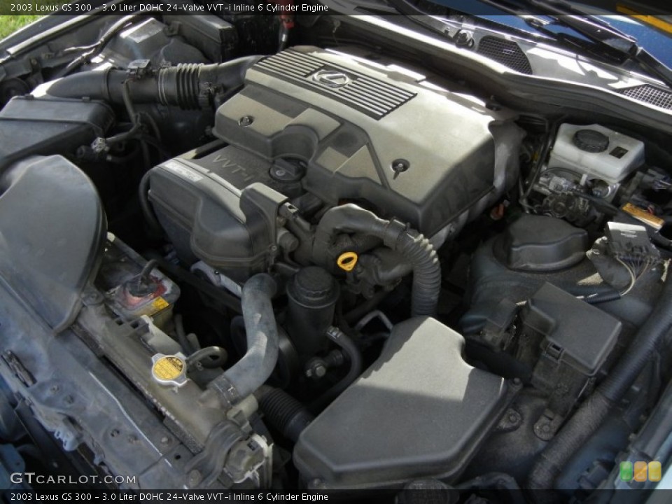 3.0 Liter DOHC 24-Valve VVT-i Inline 6 Cylinder Engine for the 2003 Lexus GS #56210550