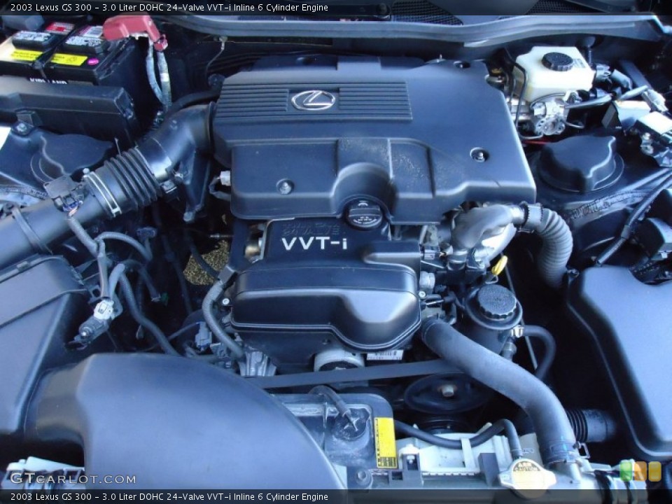 3.0 Liter DOHC 24-Valve VVT-i Inline 6 Cylinder Engine for the 2003 Lexus GS #56212406