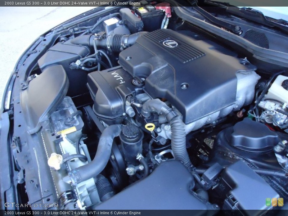 3.0 Liter DOHC 24-Valve VVT-i Inline 6 Cylinder Engine for the 2003 Lexus GS #56212412