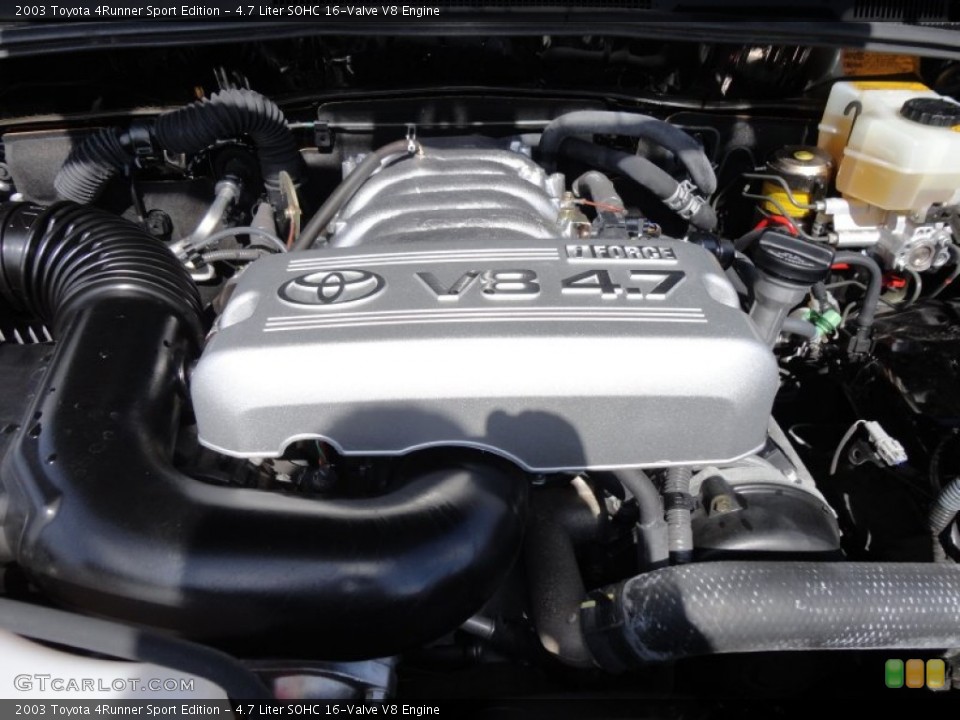 4.7 Liter SOHC 16-Valve V8 Engine for the 2003 Toyota 4Runner #56212976