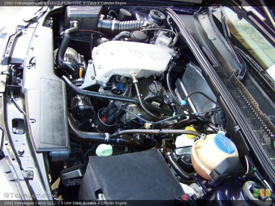 2.0 Liter SOHC 8-Valve 4 Cylinder Engine for the 2002 Volkswagen Cabrio #56216045