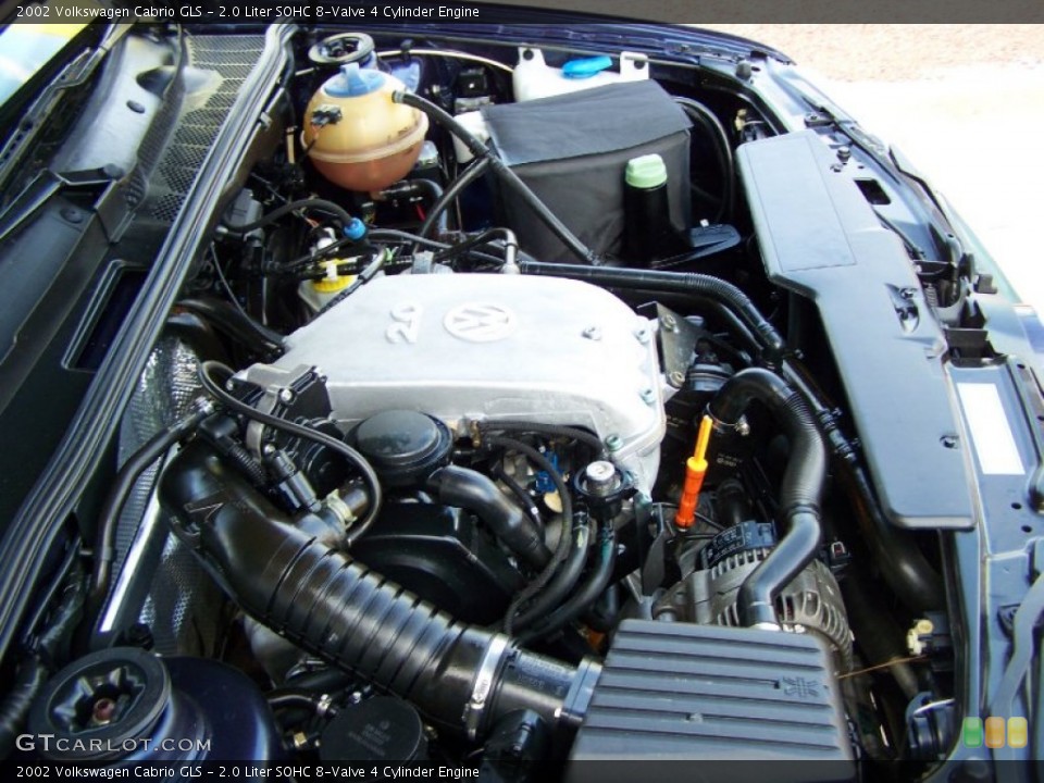 2.0 Liter SOHC 8-Valve 4 Cylinder Engine for the 2002 Volkswagen Cabrio #56216054
