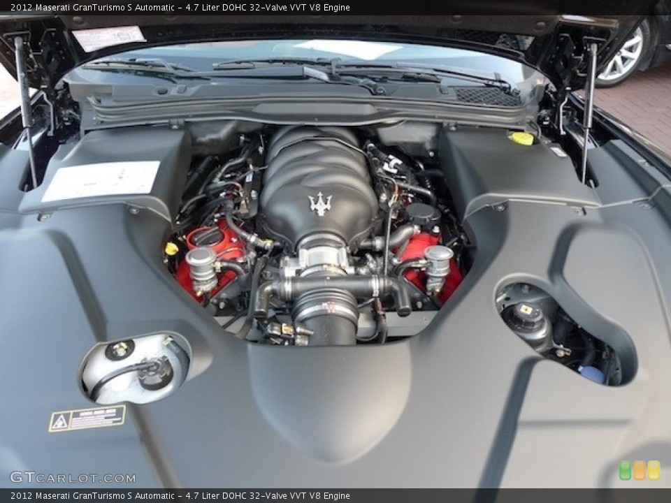 4.7 Liter DOHC 32-Valve VVT V8 Engine for the 2012 Maserati GranTurismo #56220165