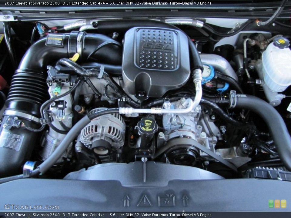6.6 Liter OHV 32-Valve Duramax Turbo-Diesel V8 Engine for the 2007 Chevrolet Silverado 2500HD #56234177