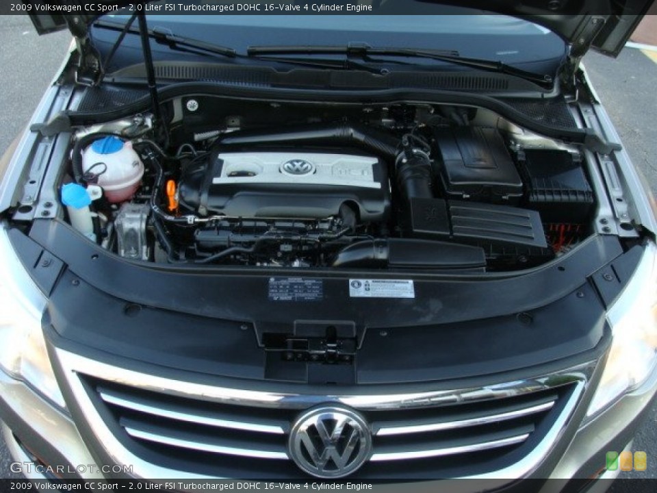2.0 Liter FSI Turbocharged DOHC 16-Valve 4 Cylinder Engine for the 2009 Volkswagen CC #56239253