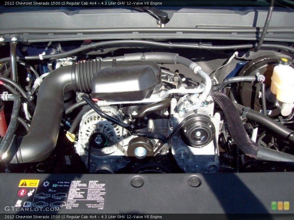 4.3 Liter OHV 12-Valve V6 Engine for the 2012 Chevrolet Silverado 1500 #56245585