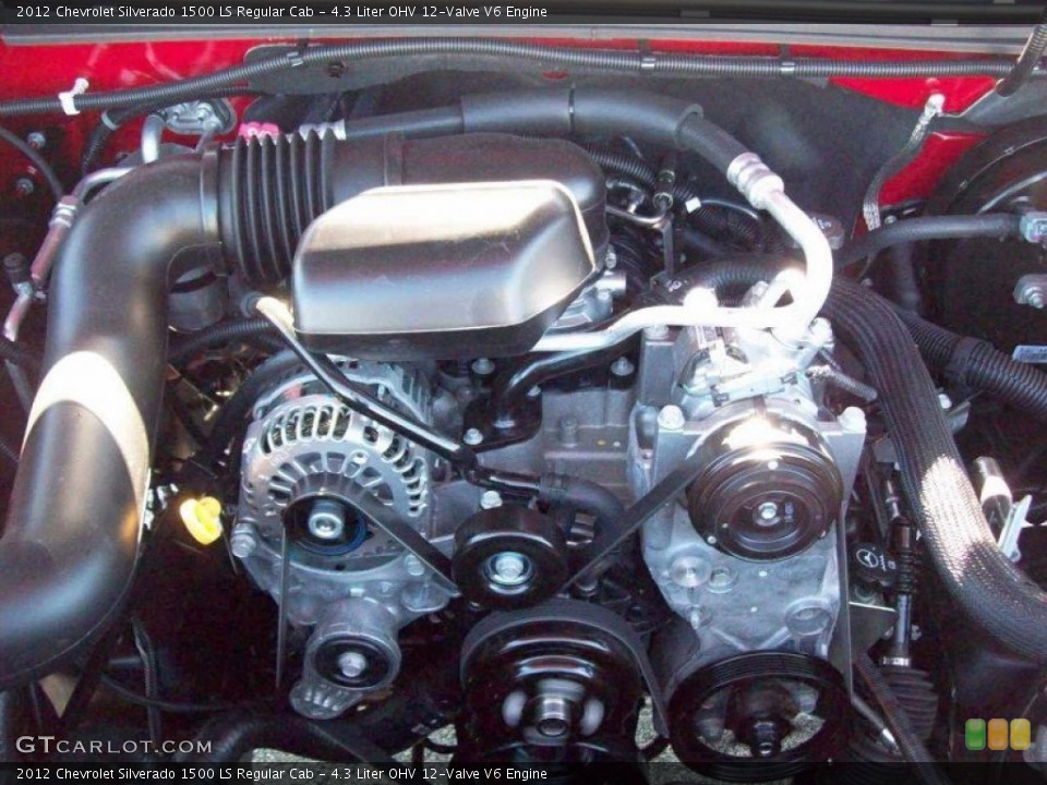 4.3 Liter OHV 12-Valve V6 Engine for the 2012 Chevrolet Silverado 1500 #56245768