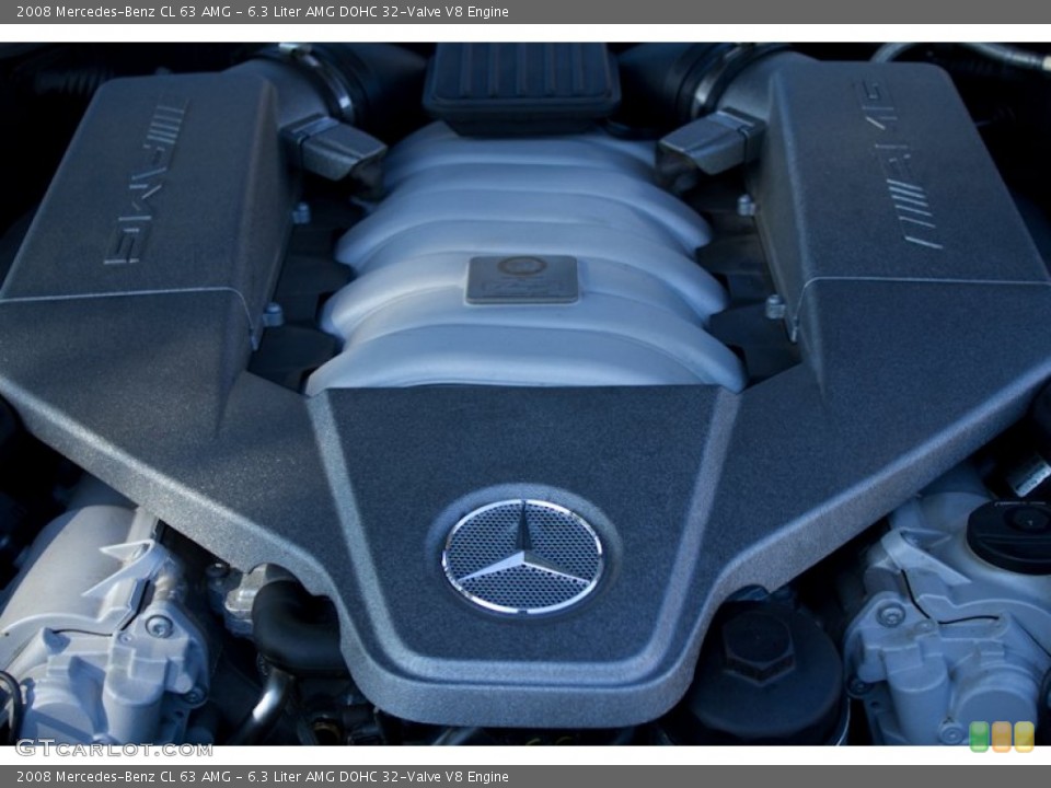 6.3 Liter AMG DOHC 32-Valve V8 Engine for the 2008 Mercedes-Benz CL #56249351