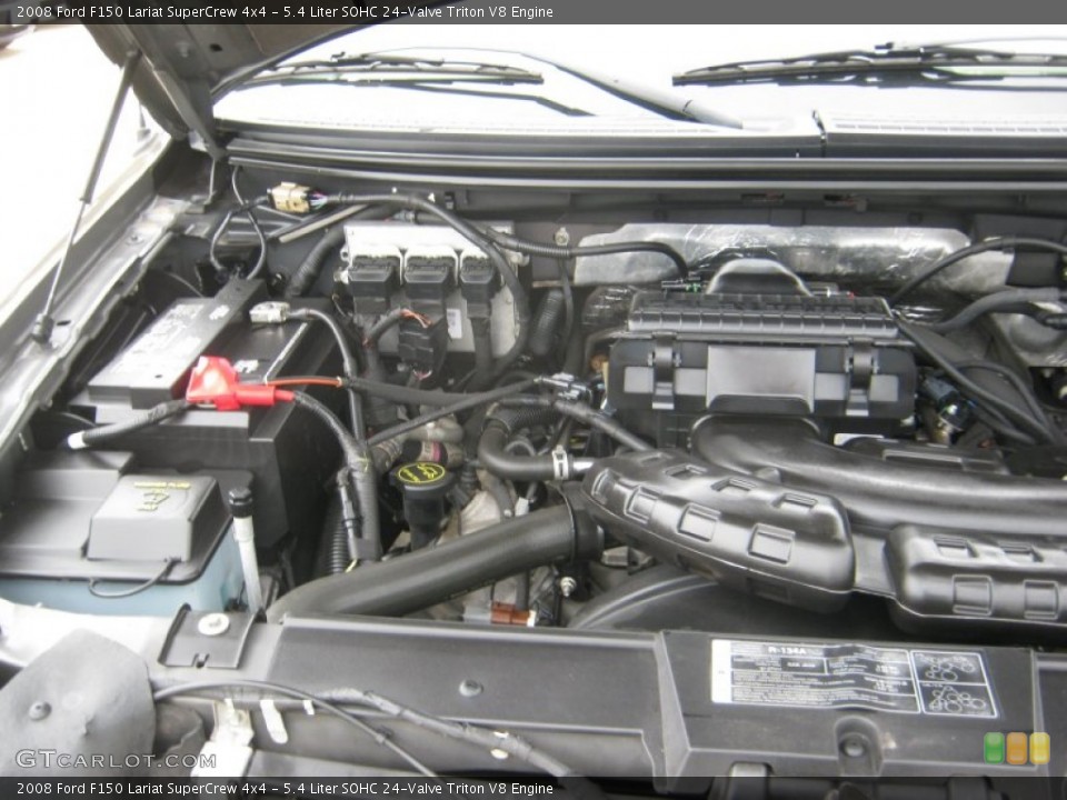 5.4 Liter SOHC 24-Valve Triton V8 Engine for the 2008 Ford F150 #56249410