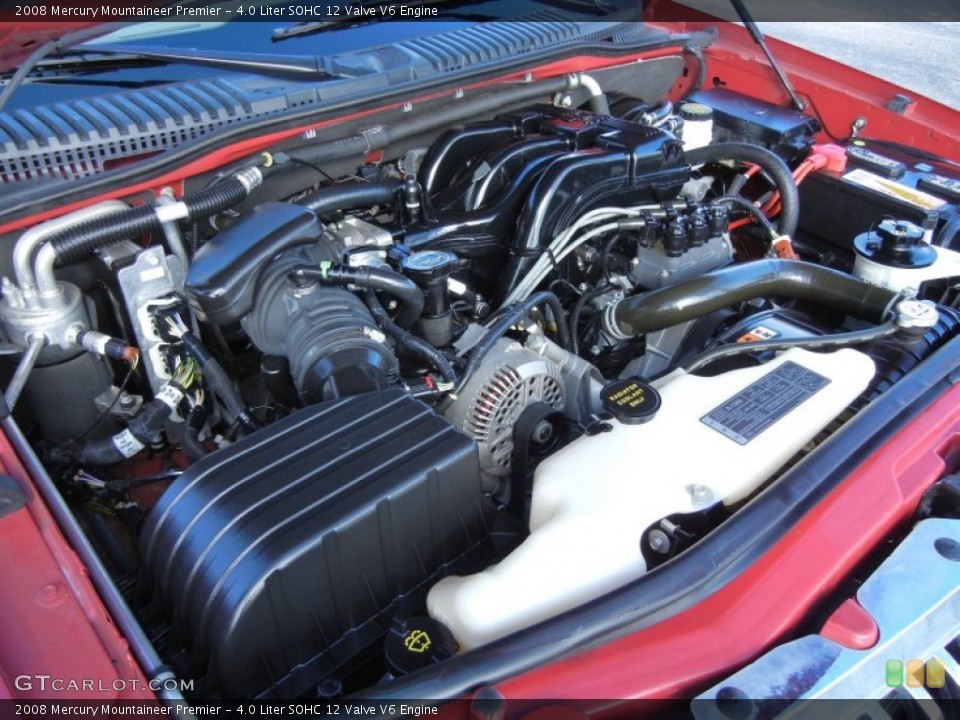 4.0 Liter SOHC 12 Valve V6 Engine for the 2008 Mercury Mountaineer #56250266